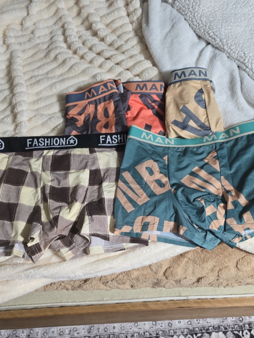 MAN Men's Graphic Boxer Briefs